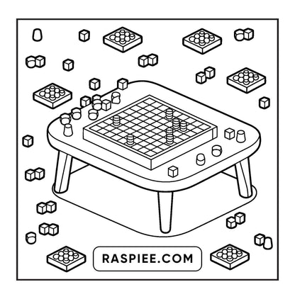 126 Bold and Easy Hygge Place Coloring Pages