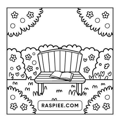 126 Bold and Easy Hygge Place Coloring Pages
