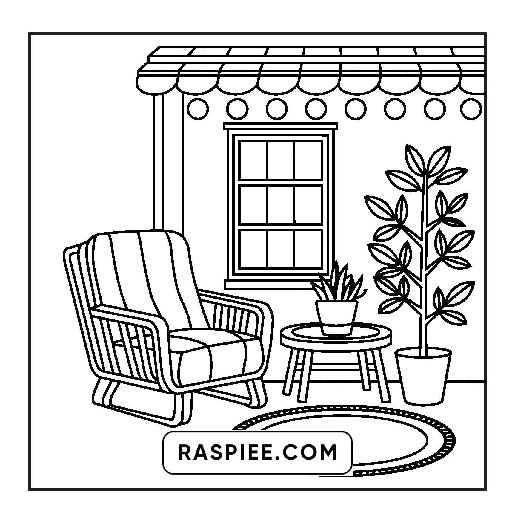 126 Bold and Easy Hygge Place Coloring Pages