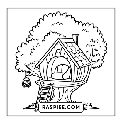 126 Bold and Easy Hygge Place Coloring Pages