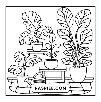 126 Bold and Easy Hygge Place Coloring Pages
