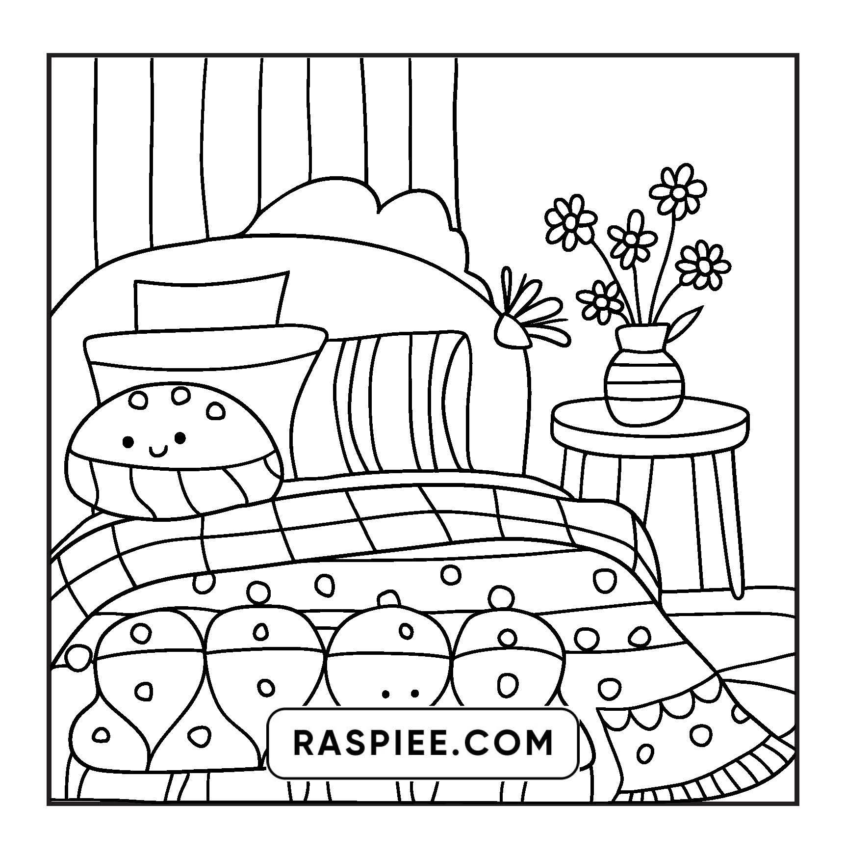 126 Bold and Easy Hygge Place Coloring Pages