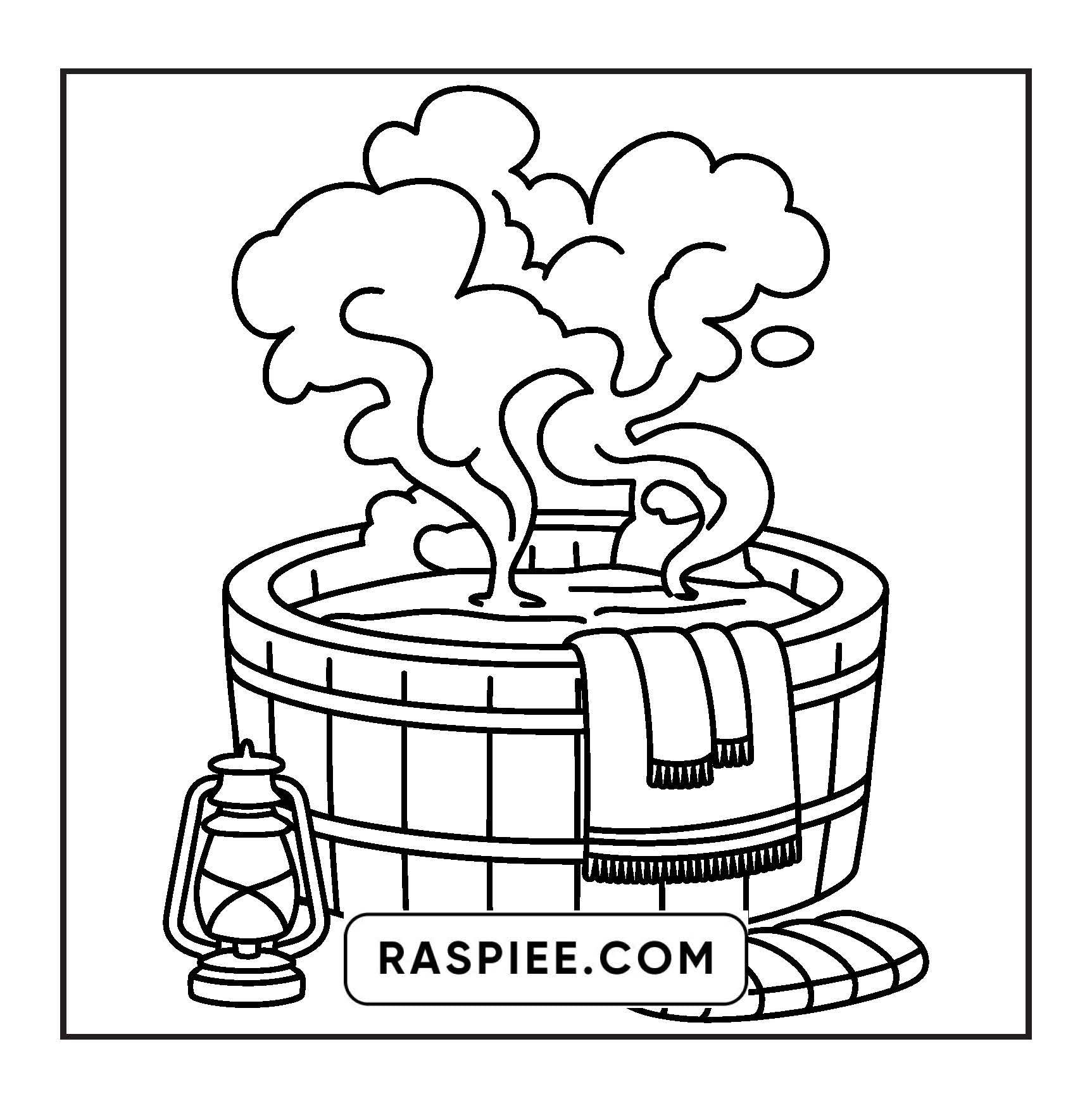 126 Bold and Easy Hygge Place Coloring Pages