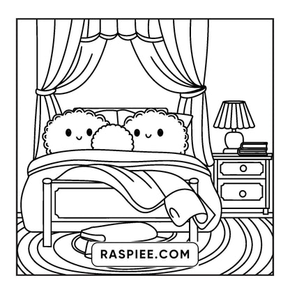 126 Bold and Easy Hygge Place Coloring Pages