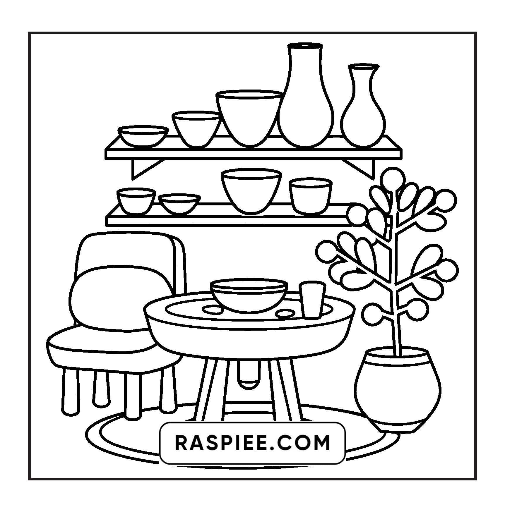 126 Bold and Easy Hygge Place Coloring Pages