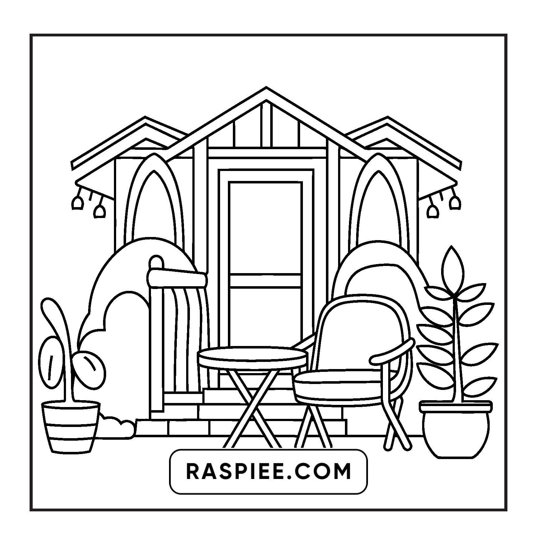 126 Bold and Easy Hygge Place Coloring Pages