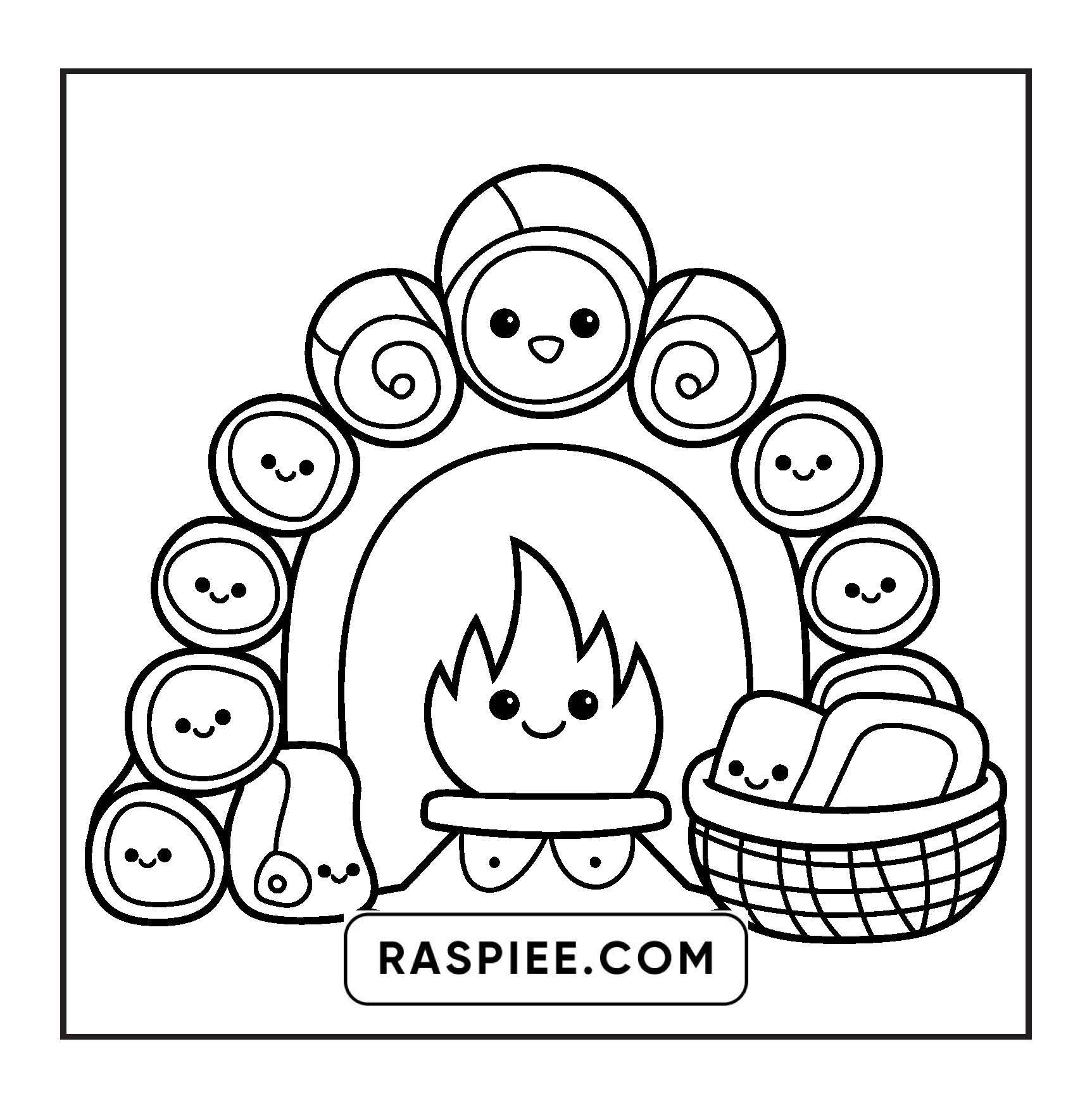 126 Bold and Easy Hygge Place Coloring Pages