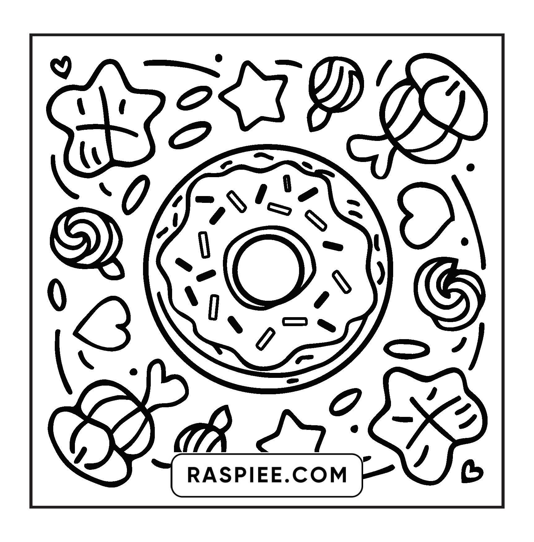 127 Bold and Easy Cute Groovy Coloring Pages