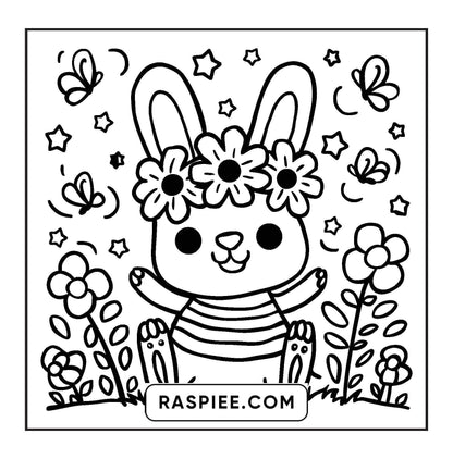 127 Bold and Easy Cute Groovy Coloring Pages