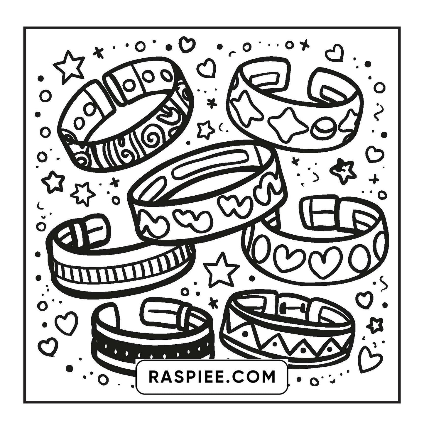 127 Bold and Easy Cute Groovy Coloring Pages