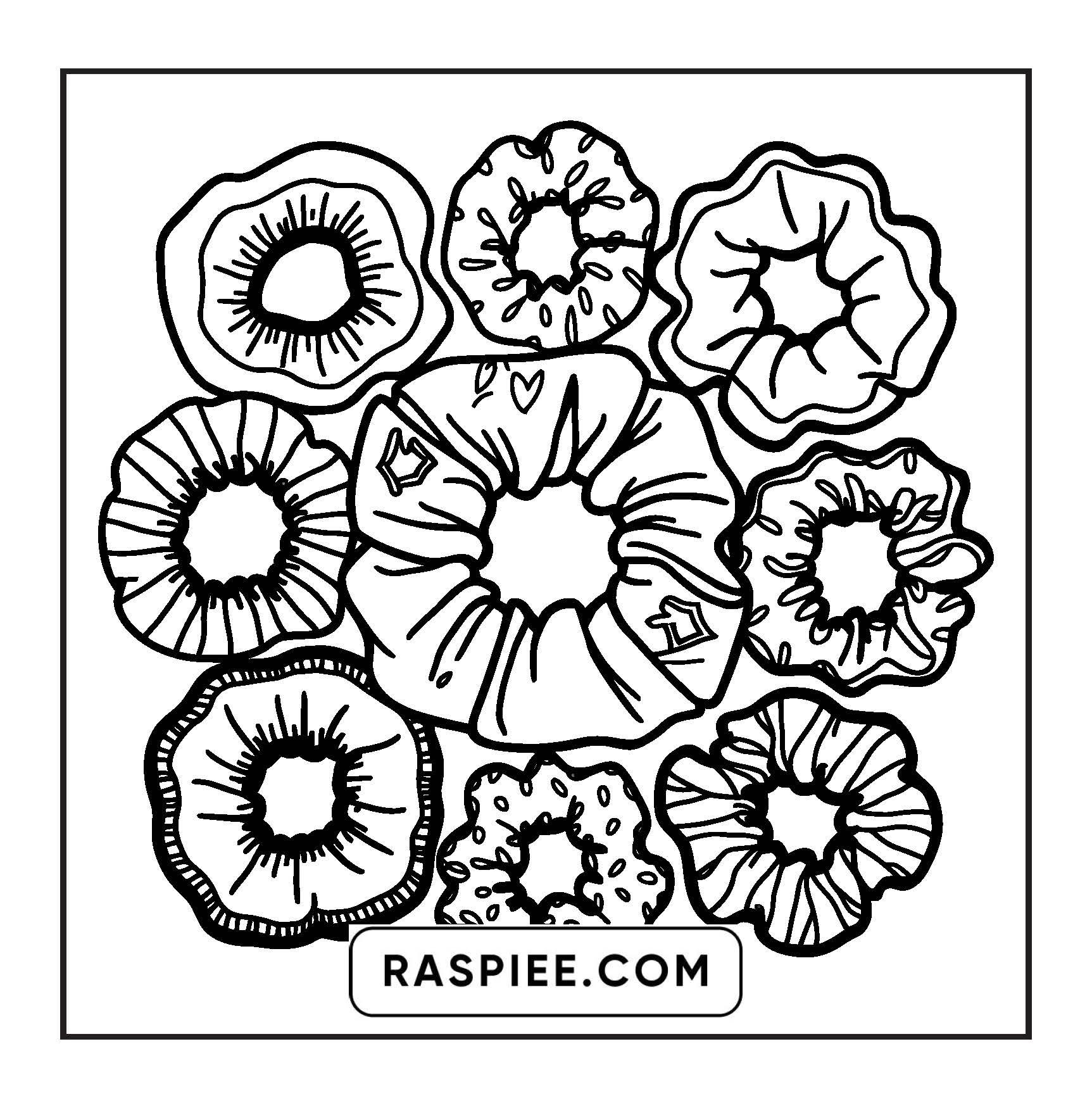 127 Bold and Easy Cute Groovy Coloring Pages