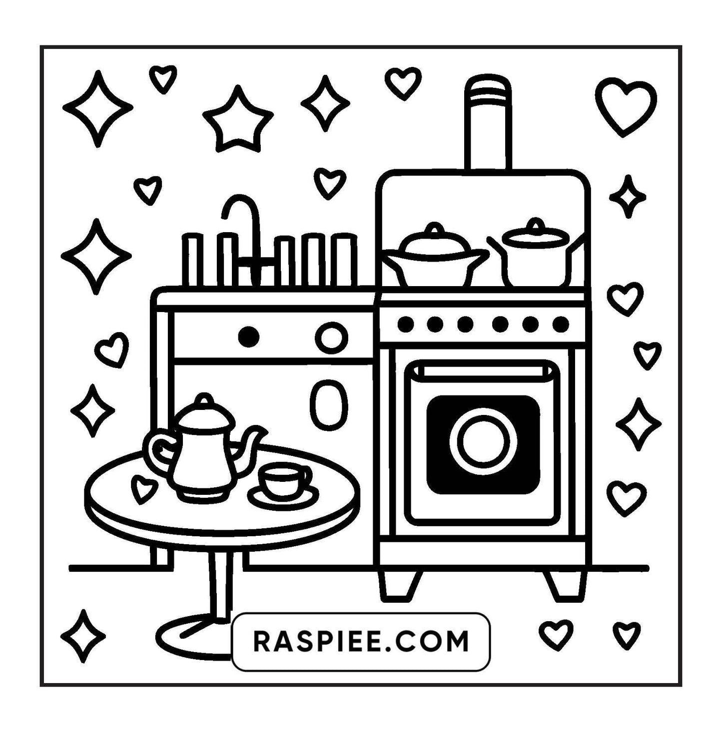 127 Bold and Easy Cute Groovy Coloring Pages