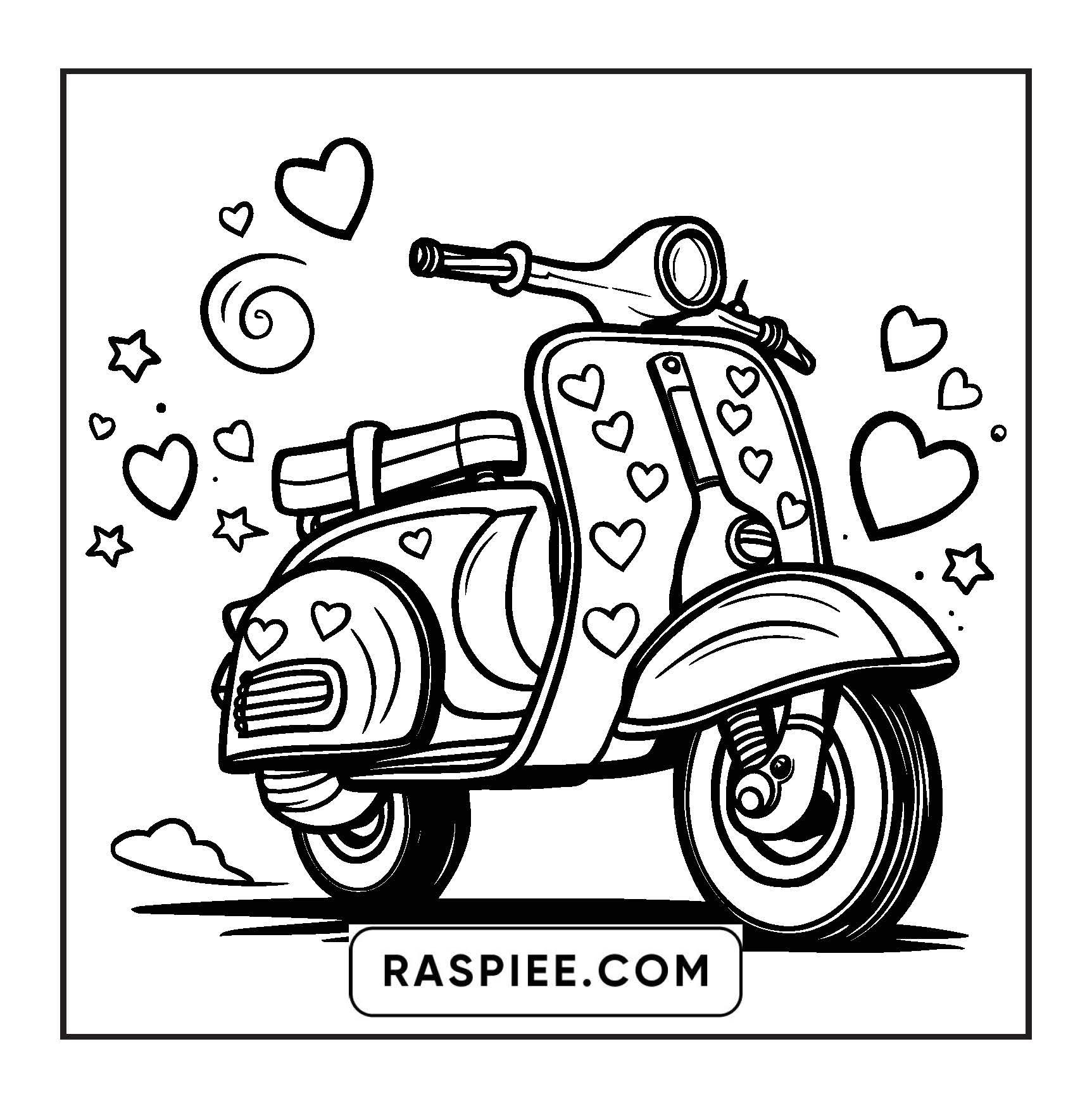 127 Bold and Easy Cute Groovy Coloring Pages