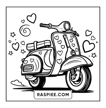 127 Bold and Easy Cute Groovy Coloring Pages