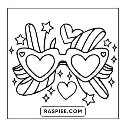 127 Bold and Easy Cute Groovy Coloring Pages