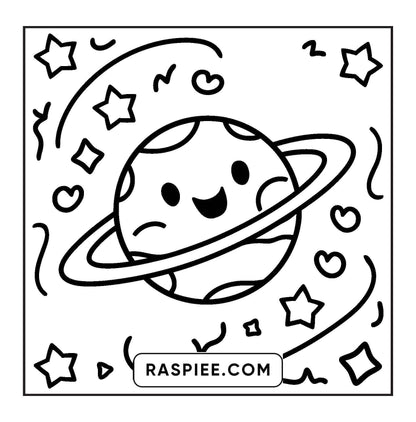 127 Bold and Easy Cute Groovy Coloring Pages