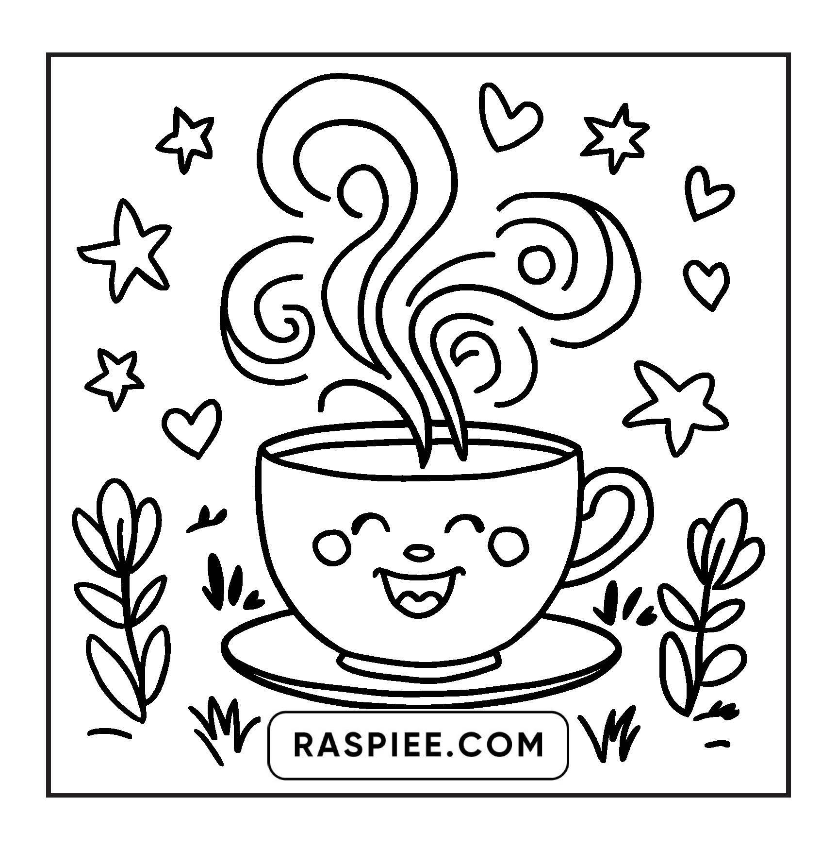 127 Bold and Easy Cute Groovy Coloring Pages