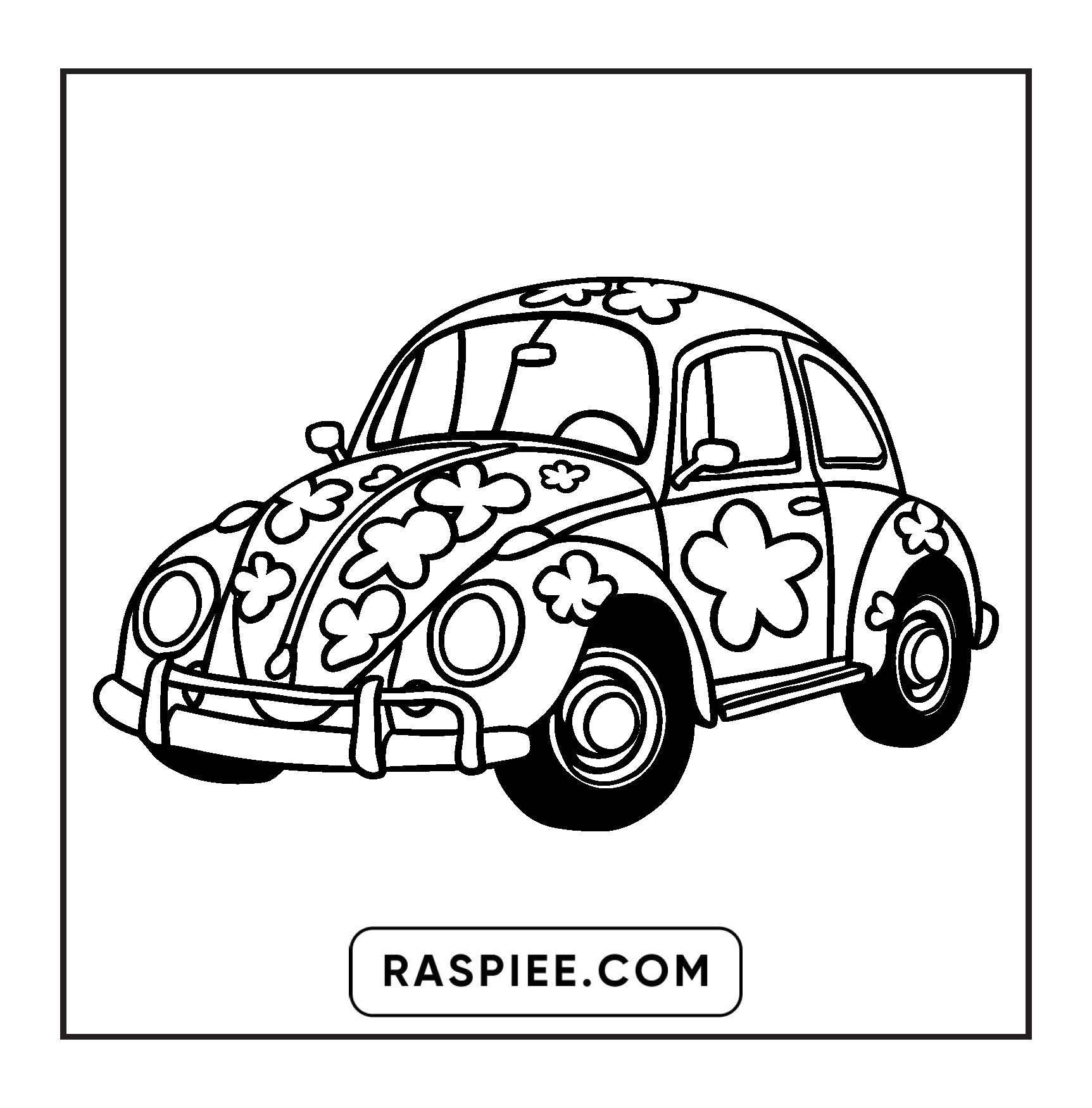 127 Bold and Easy Cute Groovy Coloring Pages