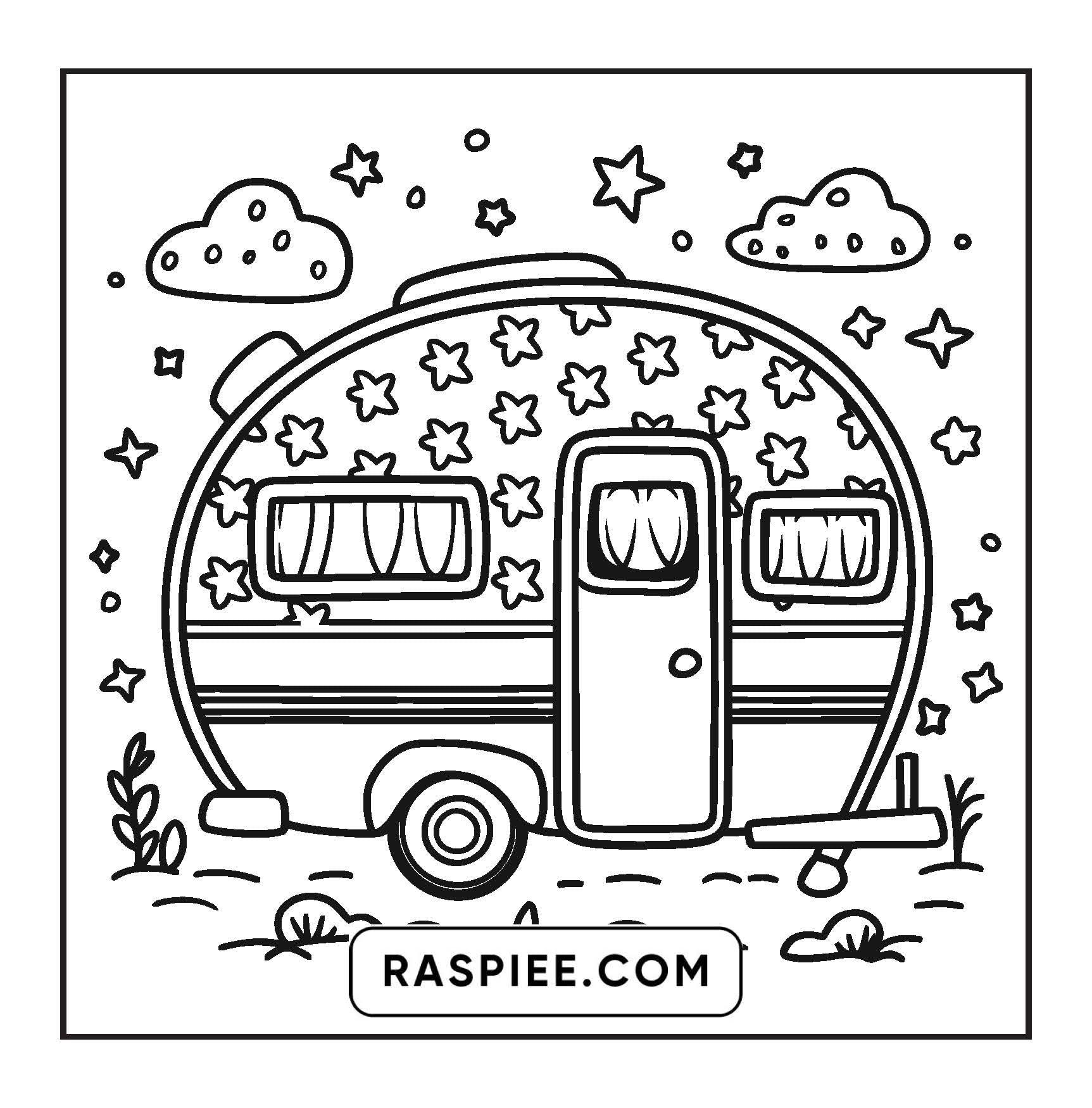 127 Bold and Easy Cute Groovy Coloring Pages