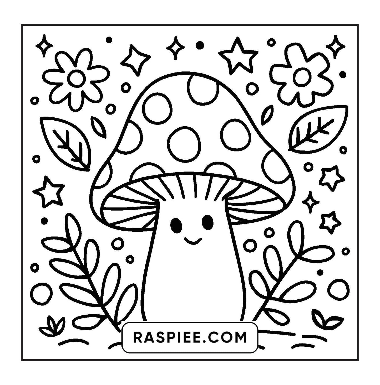 127 Bold and Easy Cute Groovy Coloring Pages