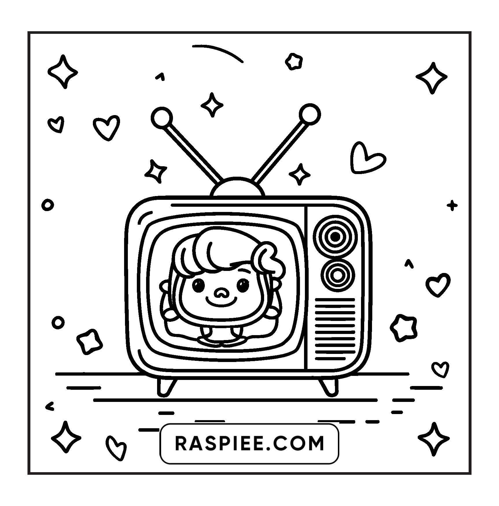 127 Bold and Easy Cute Groovy Coloring Pages