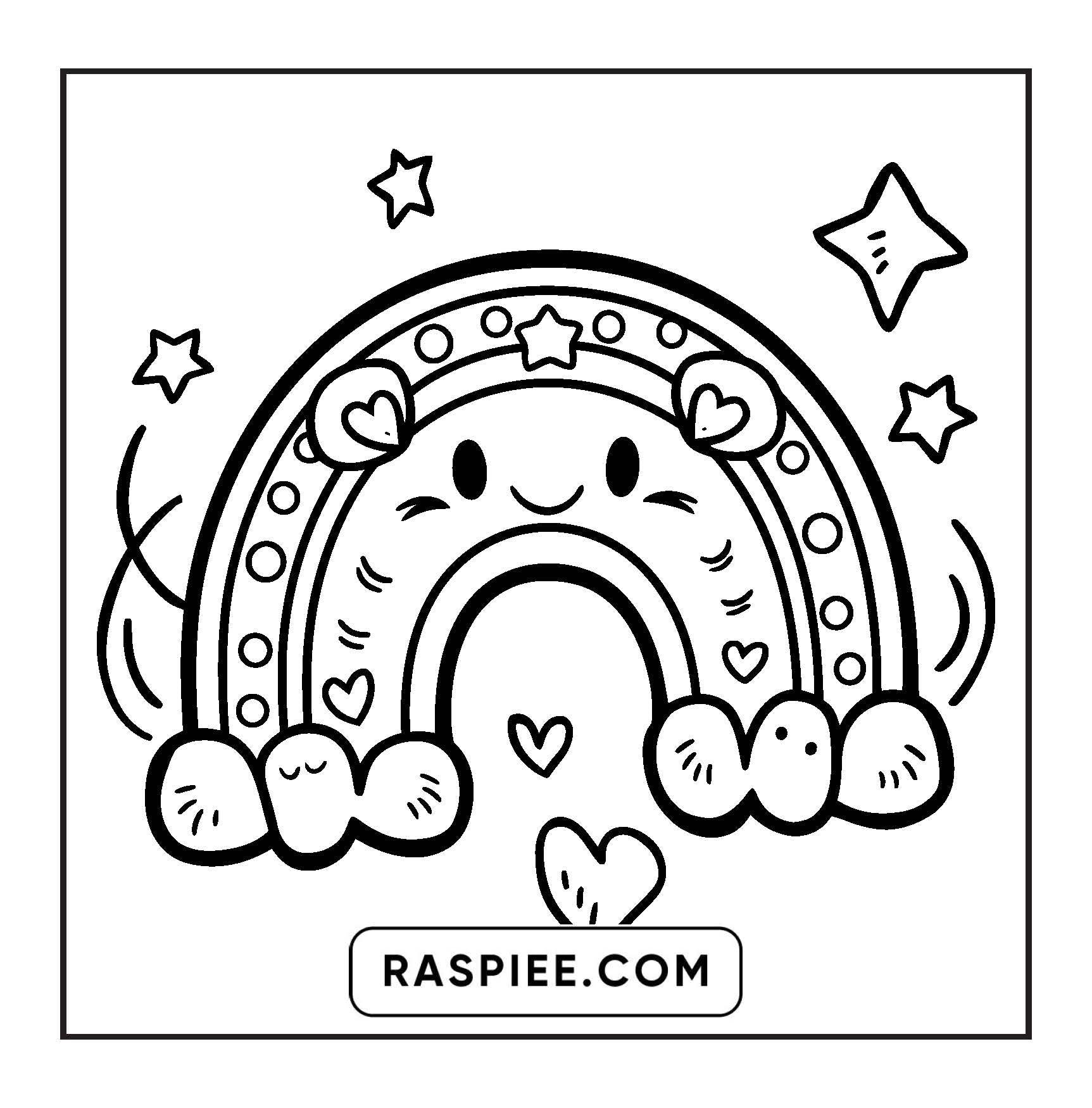 127 Bold and Easy Cute Groovy Coloring Pages