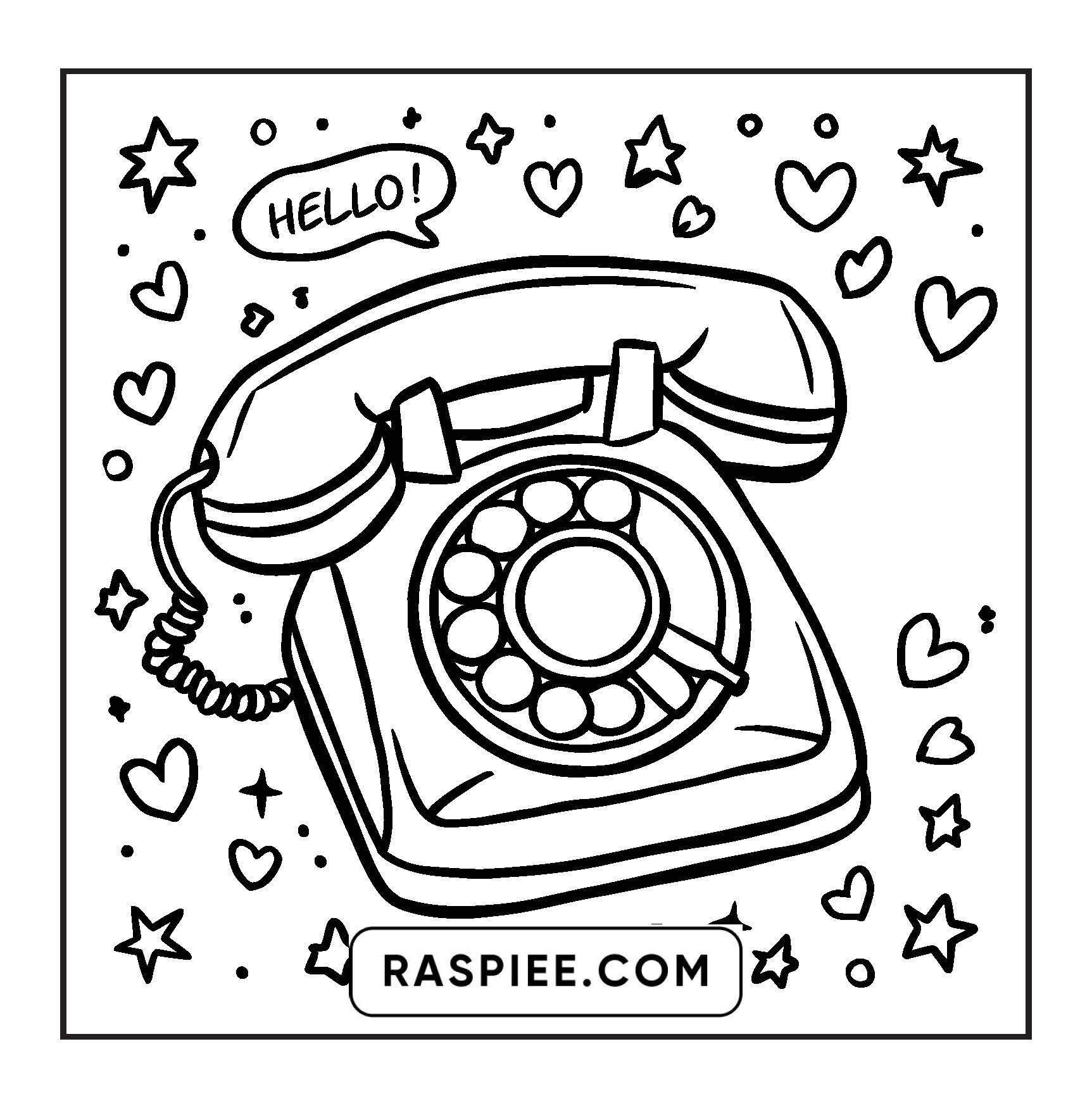 127 Bold and Easy Cute Groovy Coloring Pages