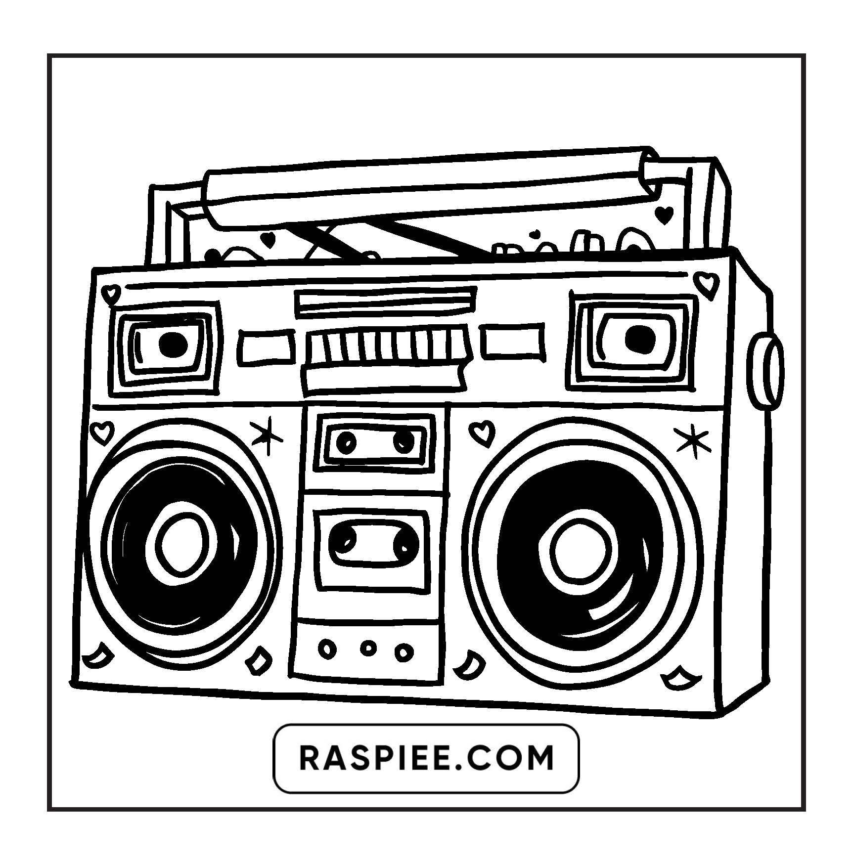 127 Bold and Easy Cute Groovy Coloring Pages