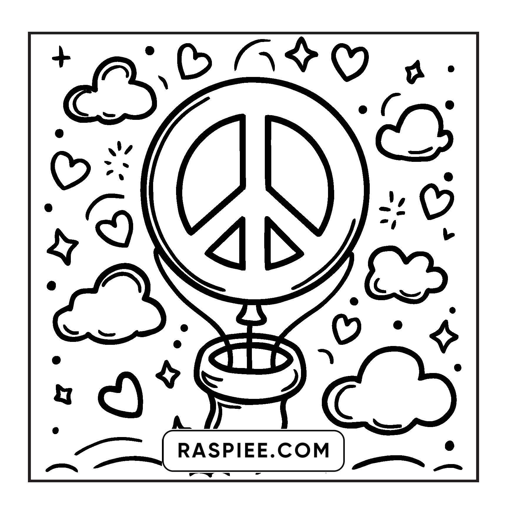127 Bold and Easy Cute Groovy Coloring Pages