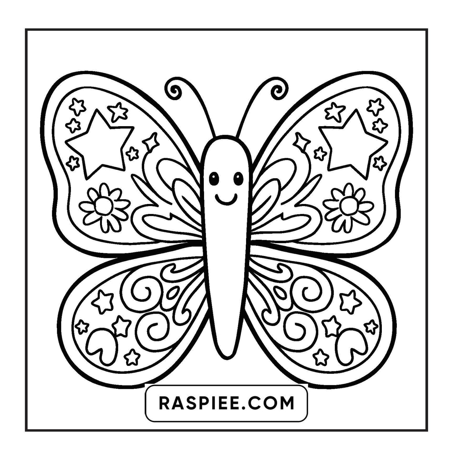 127 Bold and Easy Cute Groovy Coloring Pages