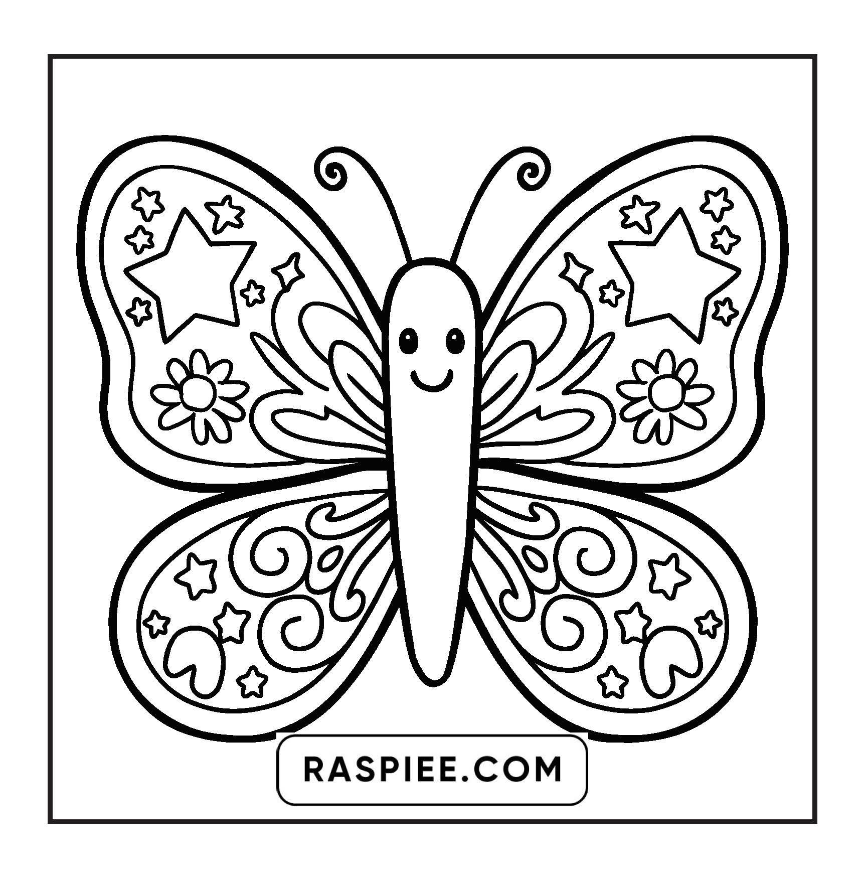 127 Bold and Easy Cute Groovy Coloring Pages