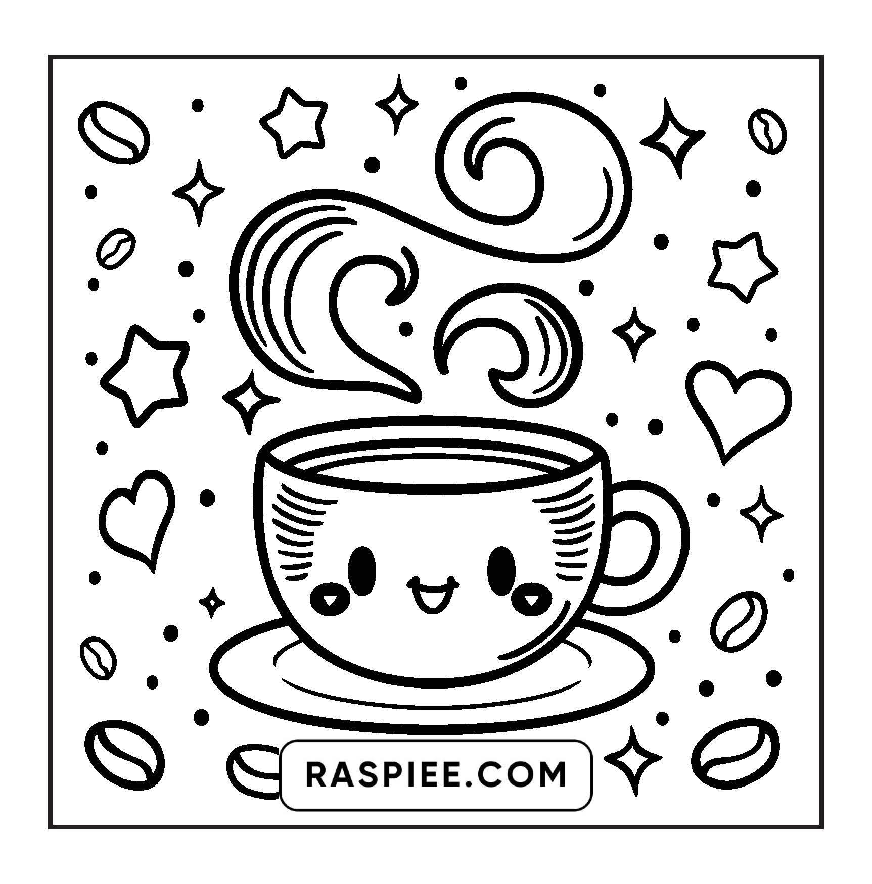 127 Bold and Easy Cute Groovy Coloring Pages