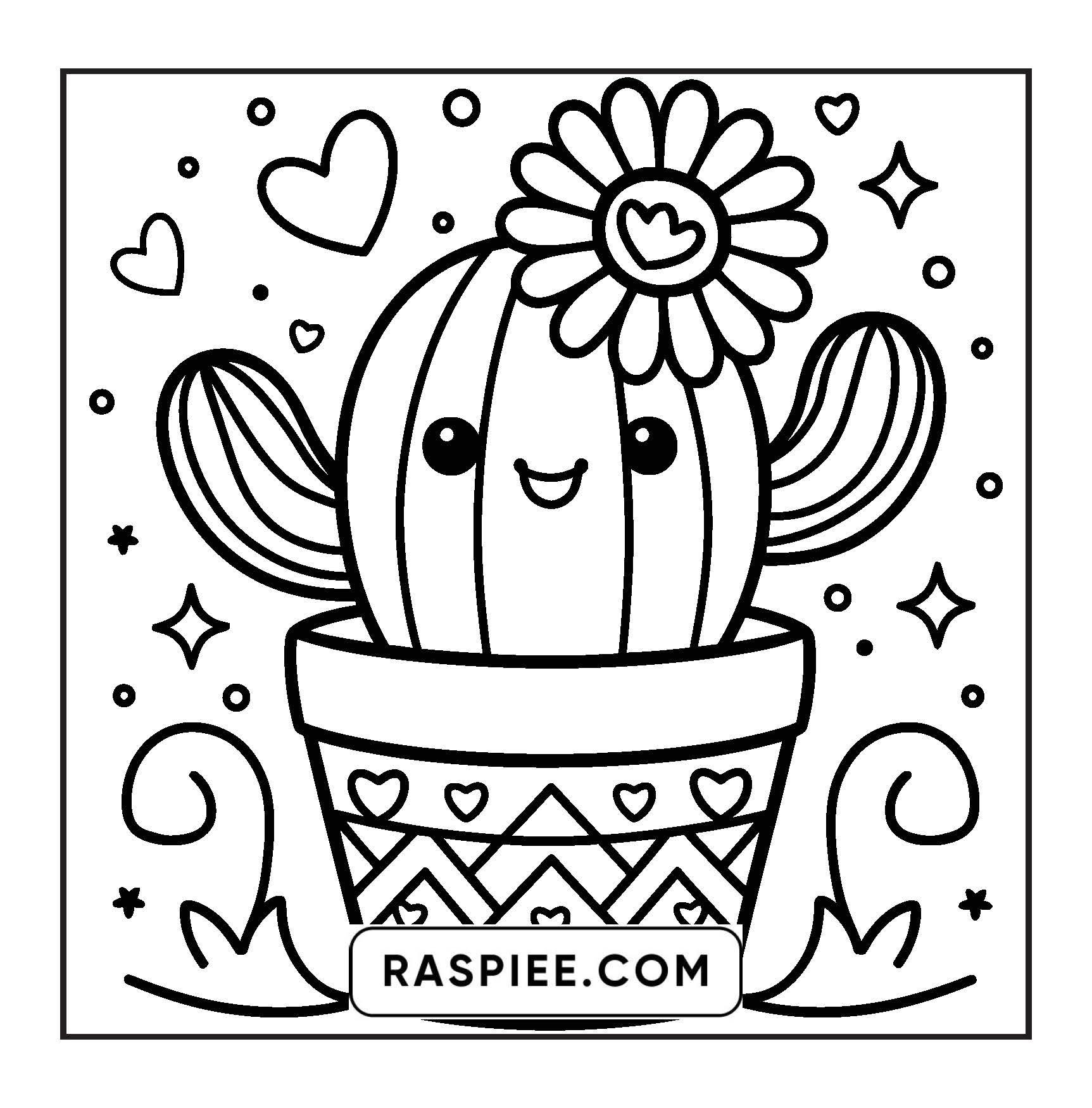 127 Bold and Easy Cute Groovy Coloring Pages
