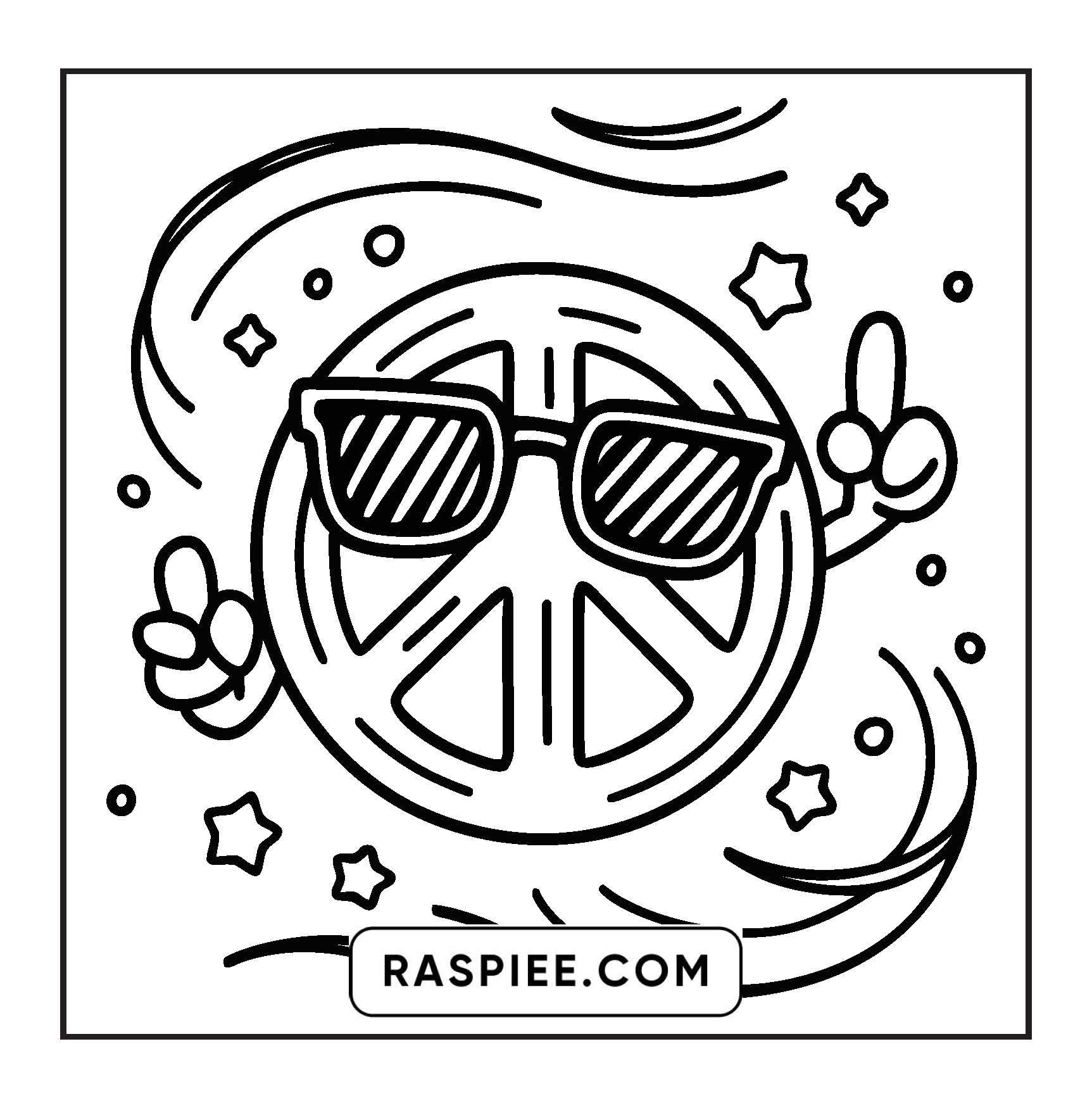 127 Bold and Easy Cute Groovy Coloring Pages