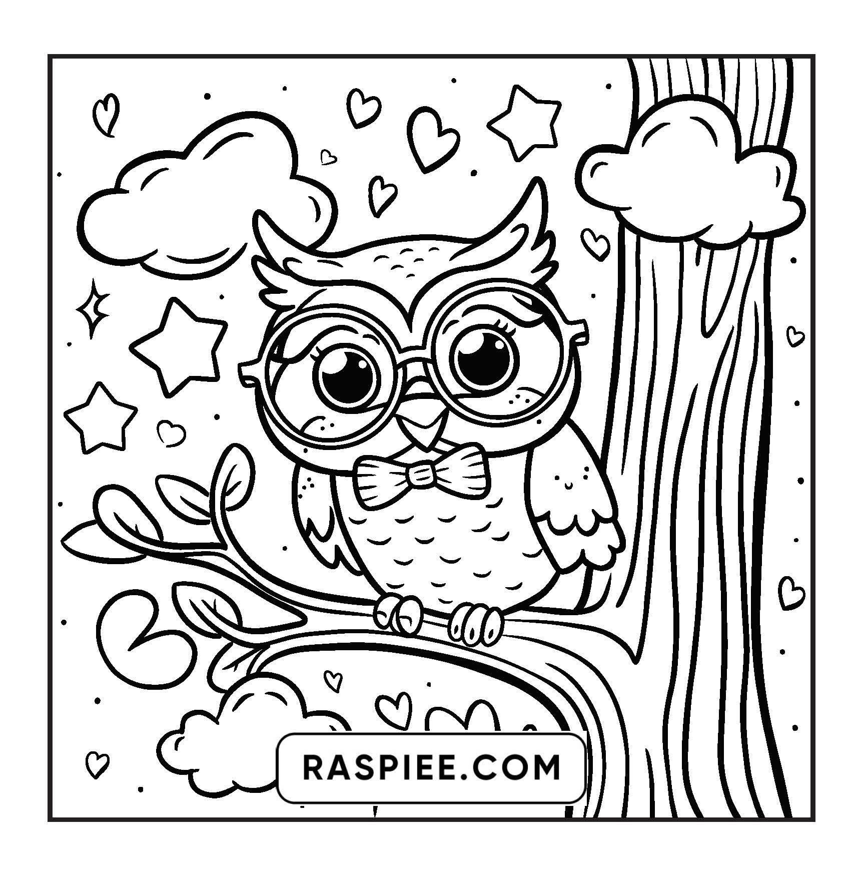 127 Bold and Easy Cute Groovy Coloring Pages