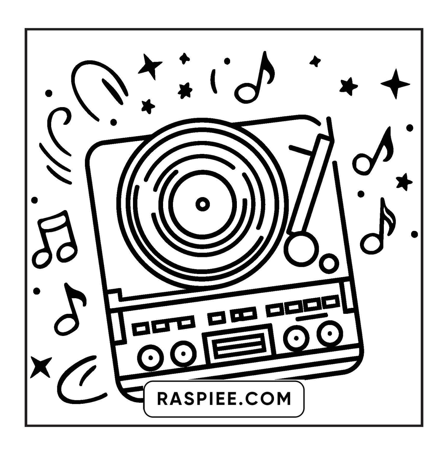 127 Bold and Easy Cute Groovy Coloring Pages