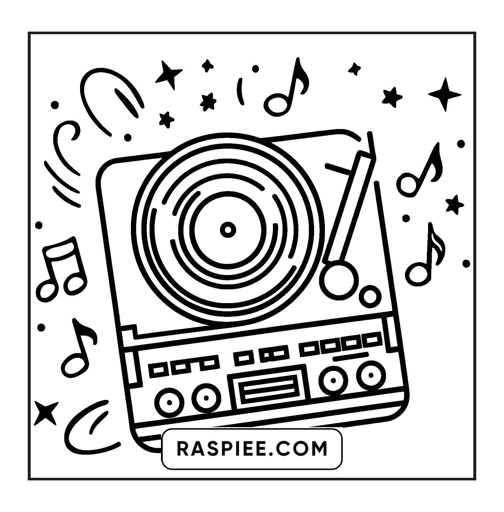 127 Bold and Easy Cute Groovy Coloring Pages