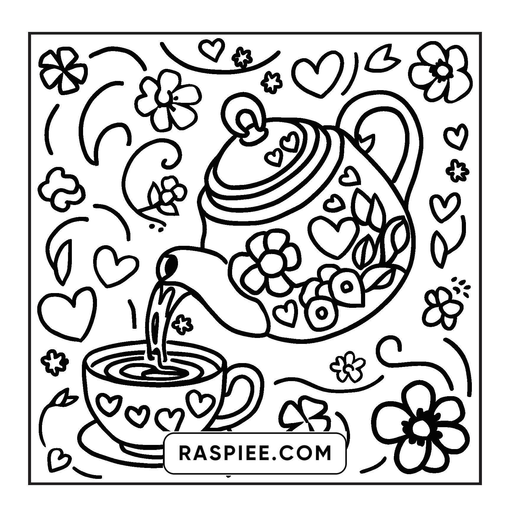 127 Bold and Easy Cute Groovy Coloring Pages