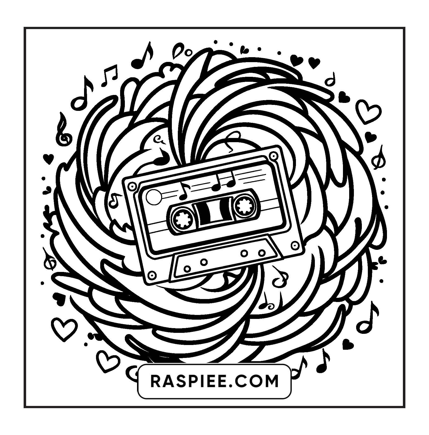 127 Bold and Easy Cute Groovy Coloring Pages
