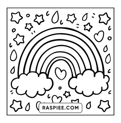 127 Bold and Easy Cute Groovy Coloring Pages