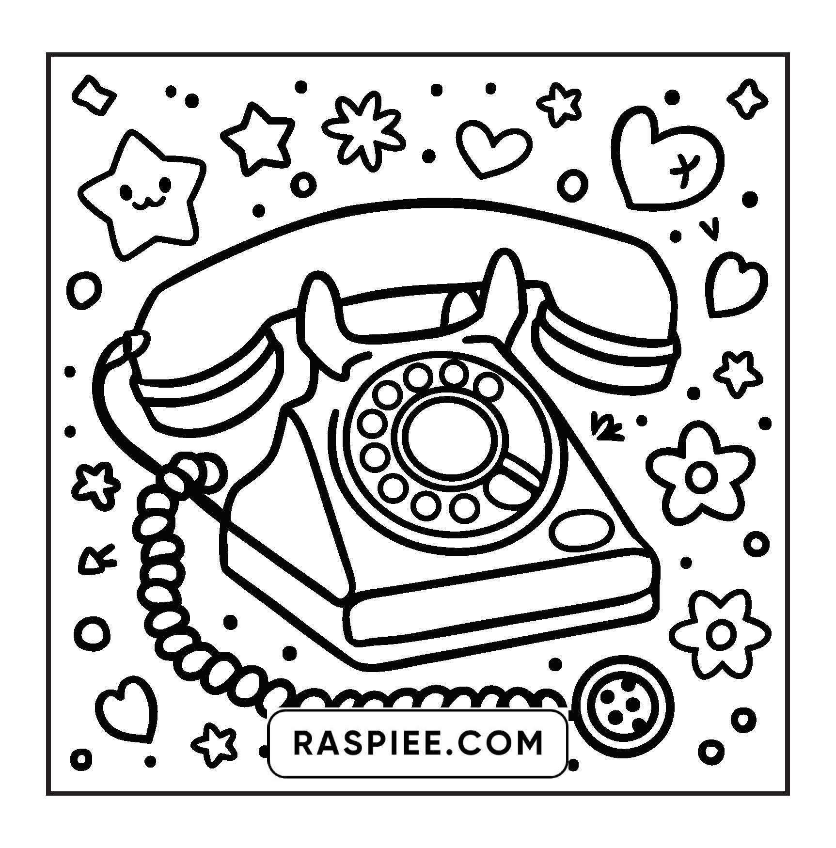 127 Bold and Easy Cute Groovy Coloring Pages
