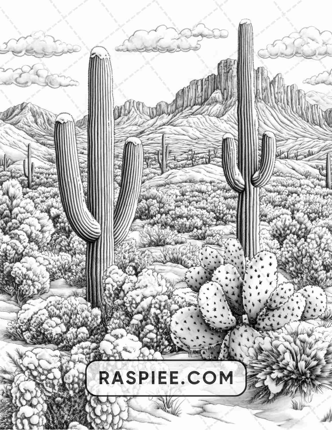 82 Winter Landscapes Adult Coloring Pages