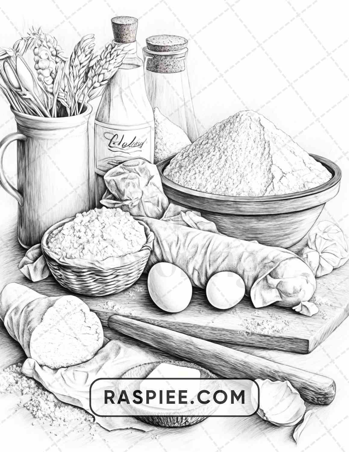 80 Still Life Adult Coloring Pages