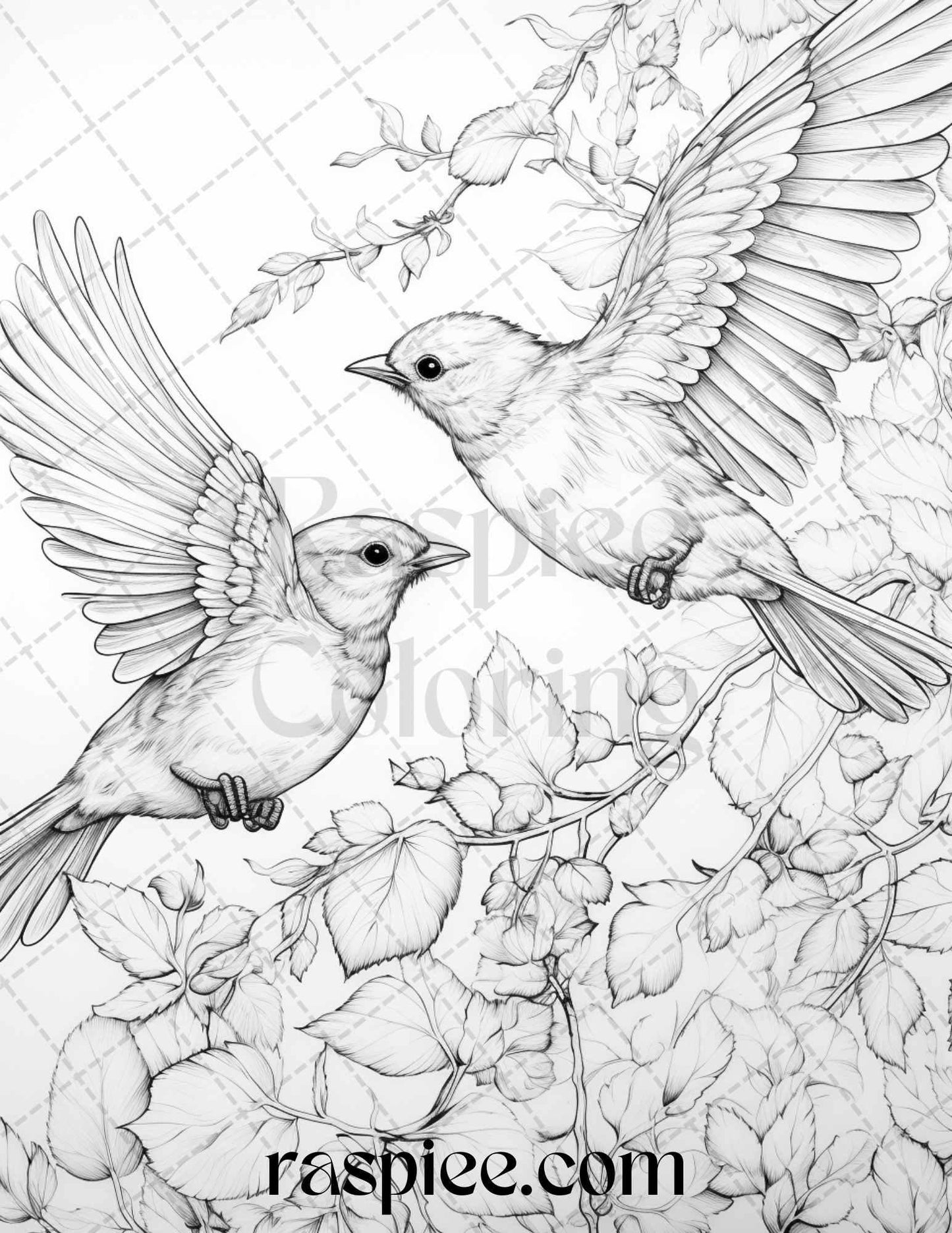 Autumn Vibes Grayscale Coloring Pages Printable for Adults, PDF File Instant Download