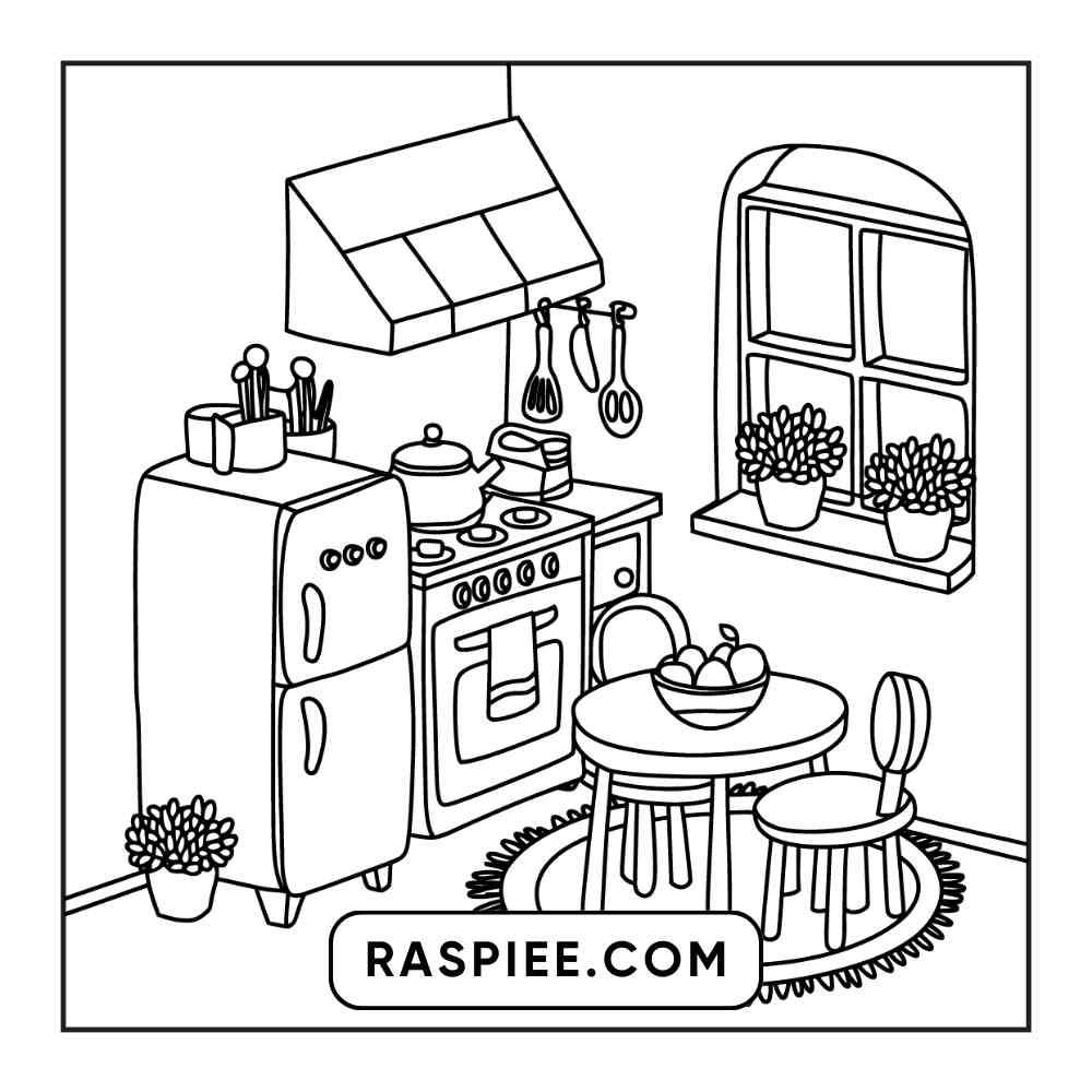 85 Bold and Easy Little Corner Coloring Pages Printable PDF Instant Download