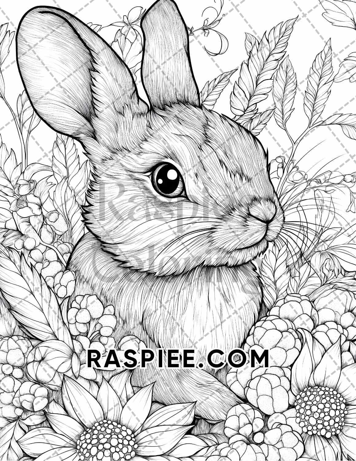 Autumn Charm Adult Coloring Pages Printable PDF Instant Download