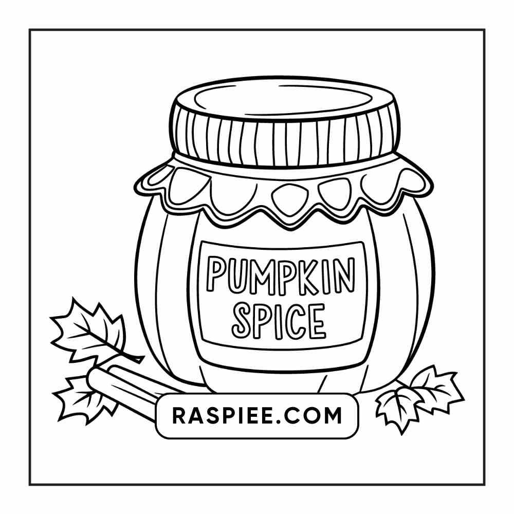 76 Bold and Easy Fall Vibes Coloring Pages Printable PDF Instant Download