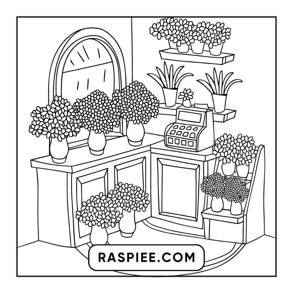 85 Bold and Easy Little Corner Coloring Pages Printable PDF Instant Download