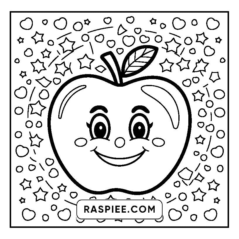 160 Bold and Easy Kawaii Food Coloring Pages