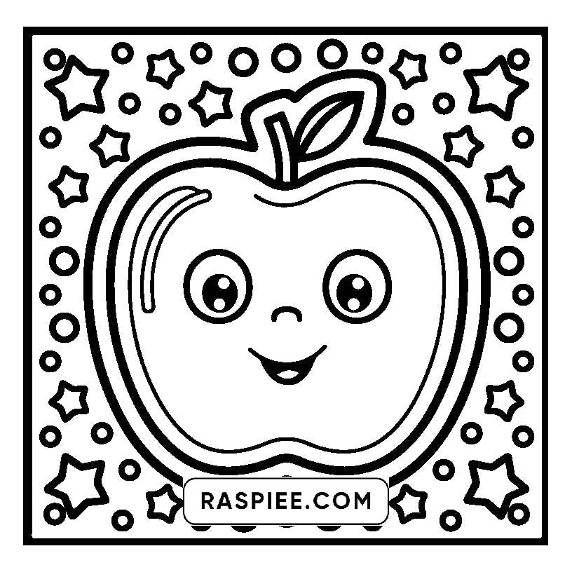 160 Bold and Easy Kawaii Food Coloring Pages
